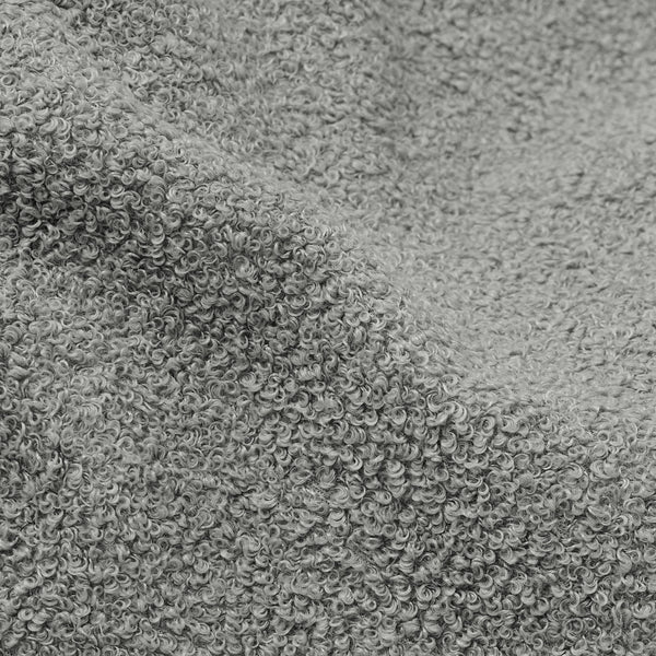 Puf Sillón Encorvado - Boucle Gris Fabric Close-up Image