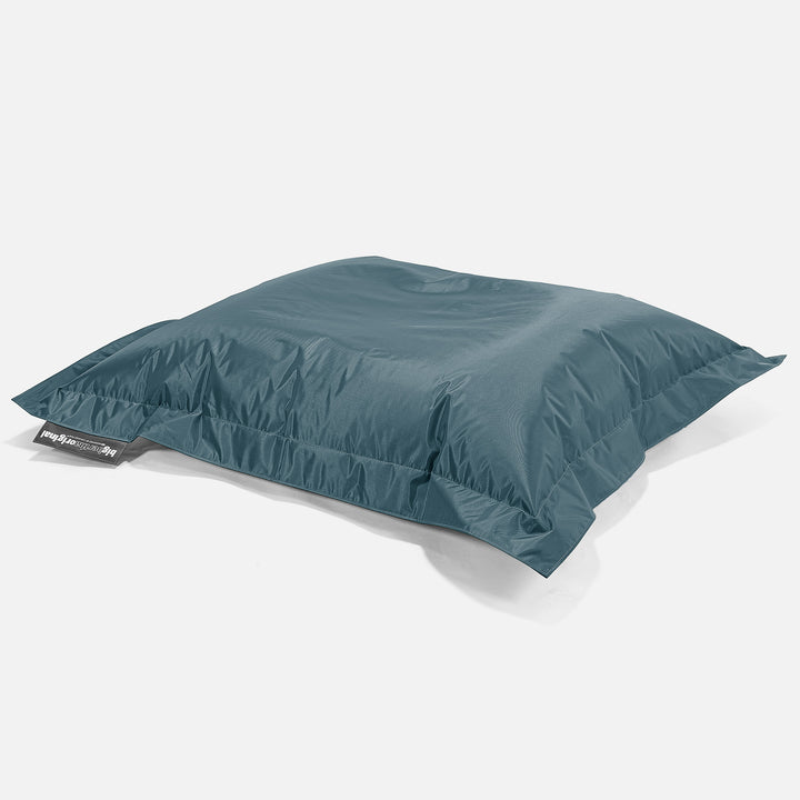 Puff Gigante Cama XXL - SmartCanvas™ Azul petróleo 03