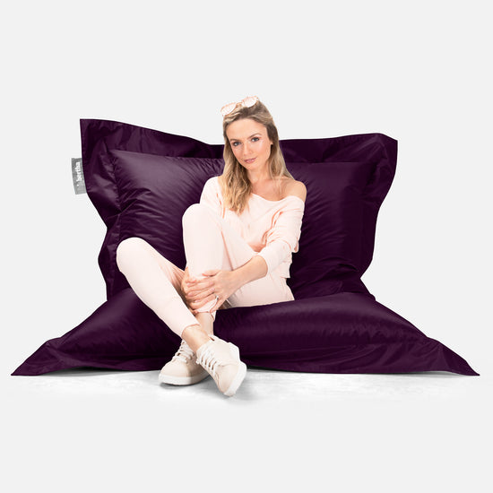 Puff Gigante Cama XXL - SmartCanvas™ Morado 05