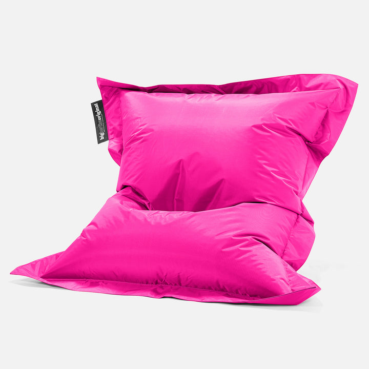 Puff Gigante Cama XXL - SmartCanvas™ Rosa Ciruela 02