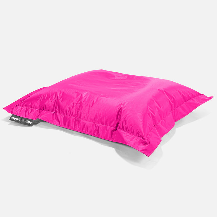 Puff Gigante Cama XXL - SmartCanvas™ Rosa Ciruela 03