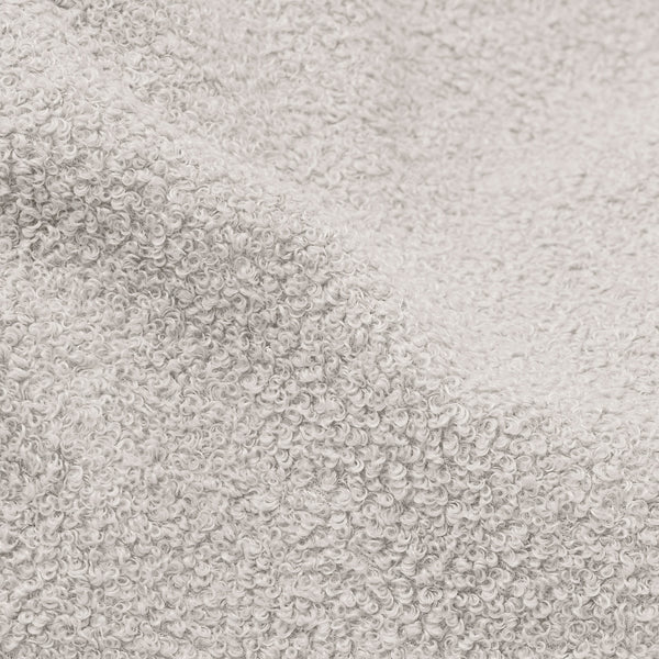 Puf Silla Encorvada - Boucle Marfil Fabric Close-up Image