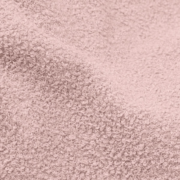 Puf Silla Sabina - Boucle Rosa Fabric Close-up Image