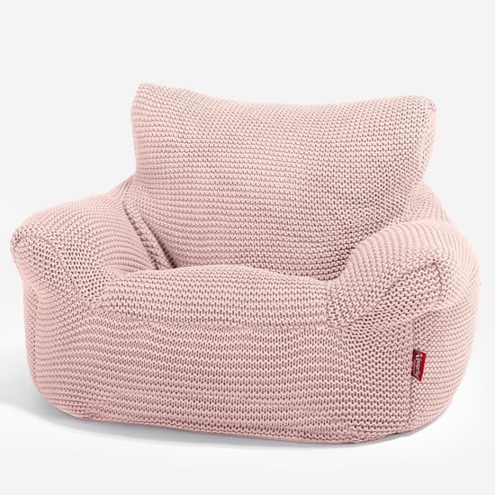 LOUNGE PUG - Puff Sillón para niños - Ellos Punto Grueso Bebé rosa