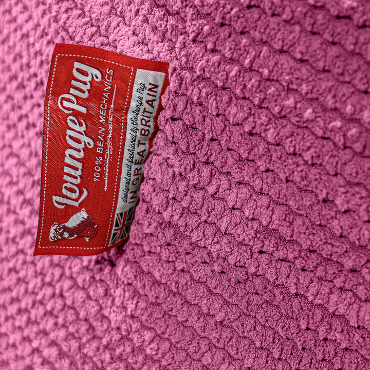 Puff Gigante Cama XL - Pompón Rosa 05