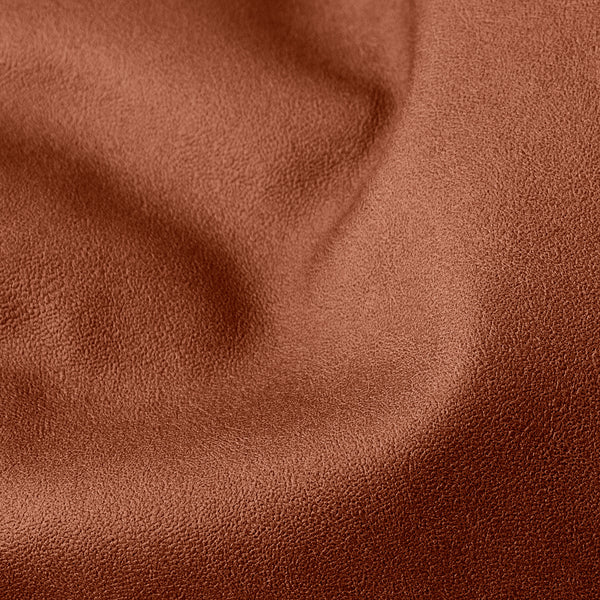 Puf Sofá Chloe - Cuero Vegano Castaño Fabric Close-up Image