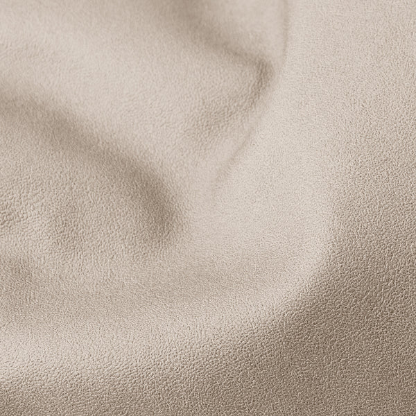 Escabel Gigante - Cuero Vegano Marfil Fabric Close-up Image