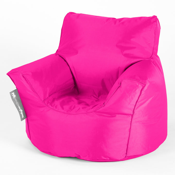 SmartCanvas™ Puff Sillón para niños 1-3 años - Rosa Ciruela 01