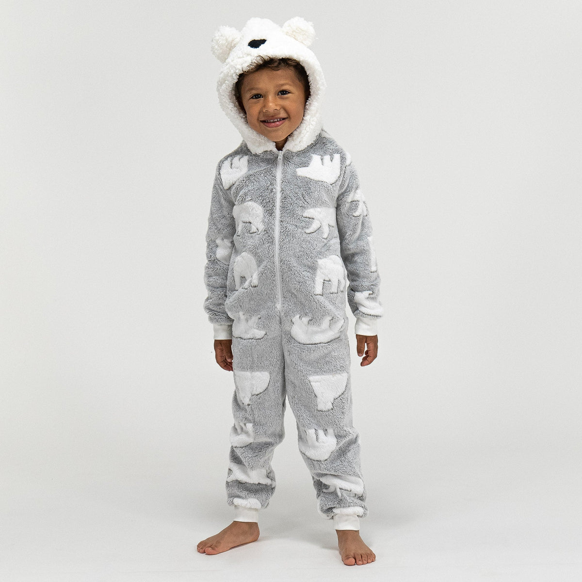 Pijama polar niño Oso - Moda Infantil