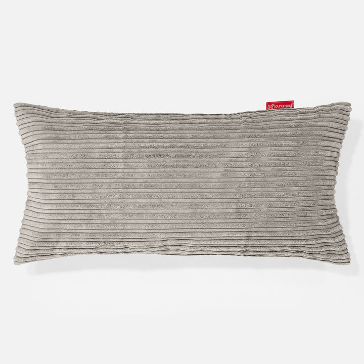 CloudSac 50 Almohada Gigante Viscoelástica 40 x 80cm - Pana Clásica Visón