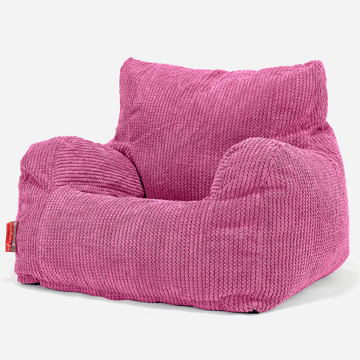 Sillón Puf Teens 6-14 años - Pompón Rosa 02