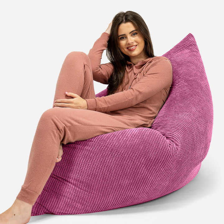 Puff Gigante Cama XL - Pompón Rosa 04