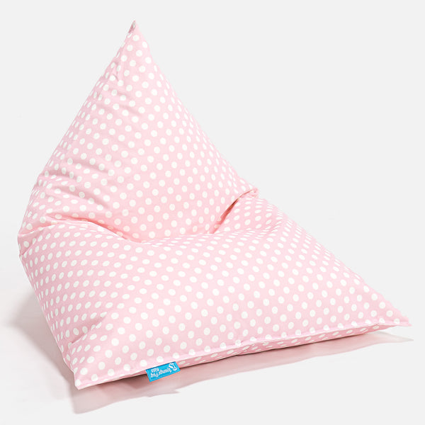 Puff Pera 'Relajarse' Para niños 1-6 años - Estampado Para Niños Rosa Fabric Close-up Image